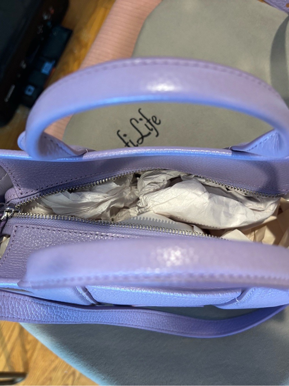 Marc Jacobs Lavender Tote Bag, NWOT - Picture 6 of 7